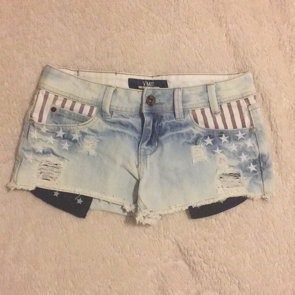 American denim shorts - Picture 1 of 6